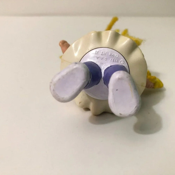 Vtg 1992 Cabbage Patch Kid Doll PVC 3 Inch Mini Figure Girl CPK  Ballerina - Picture 9 of 16